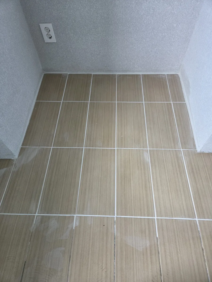 오산 들뜬 벽타일 부분 보수 후 사진